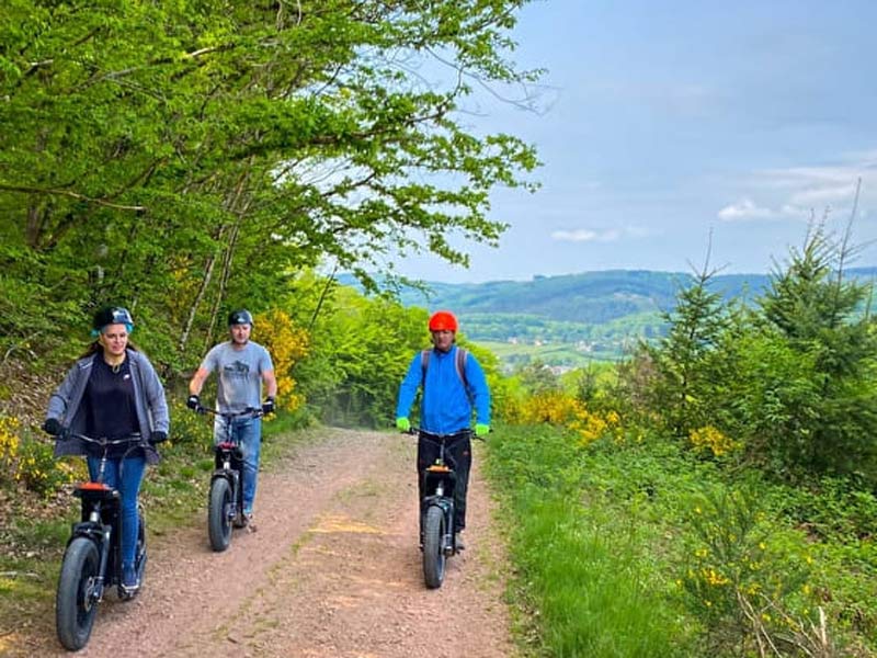 Balade en trottinette électrique EtrottinMorvan